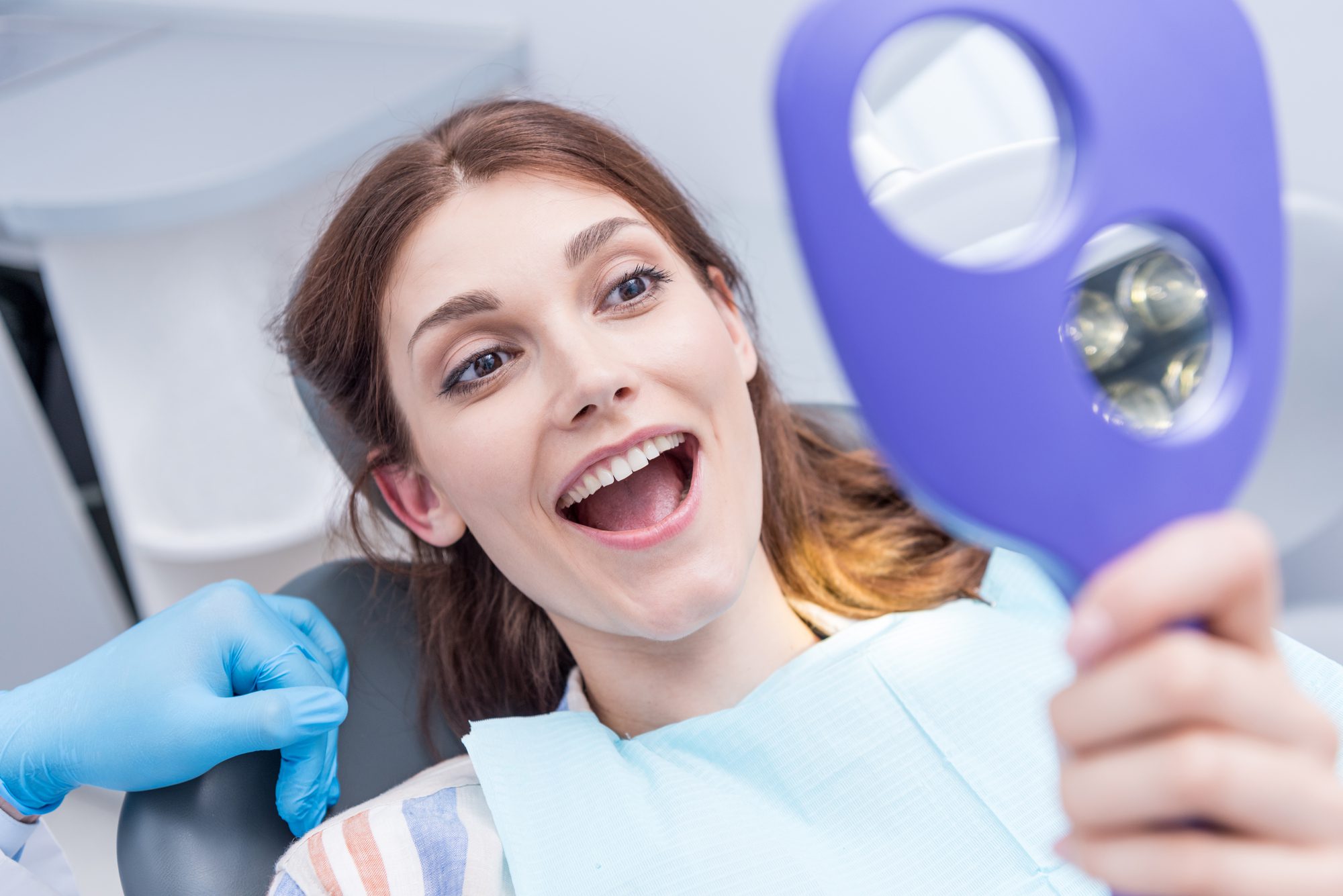 Smiling Dental Patient